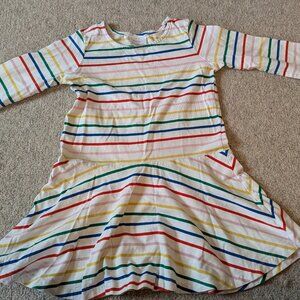 Hanna Andersson Cotton Striped Long Sleeve (Size 6-7, 120 cm)